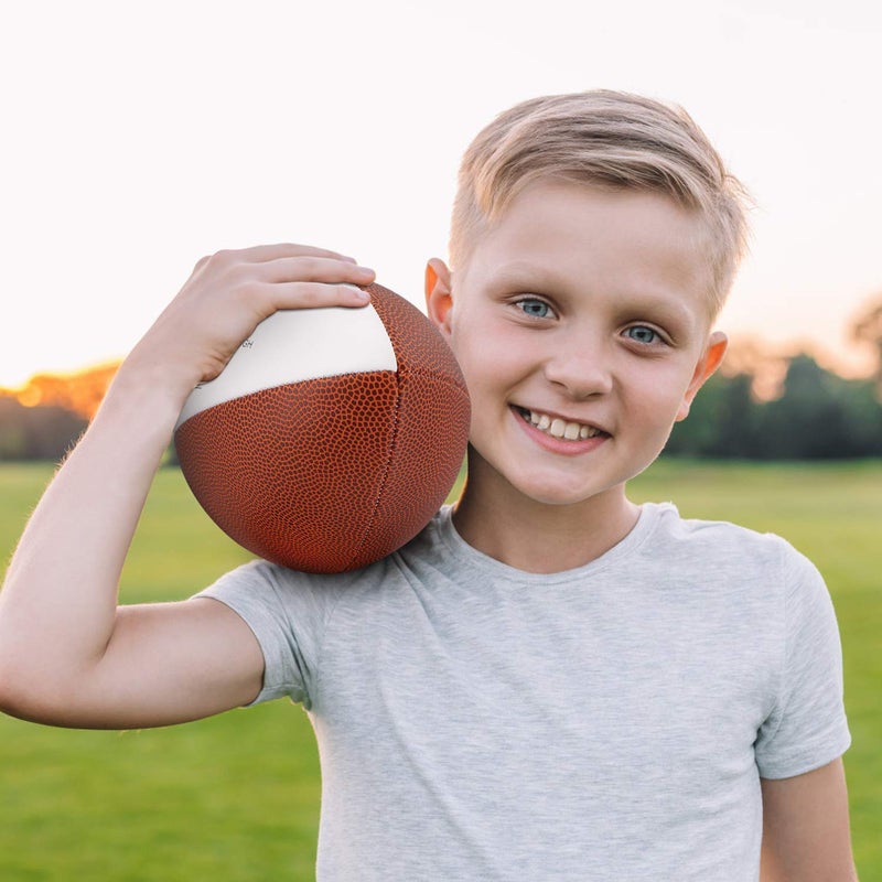KWOOD Personalized Football Gift for Son, Engraved Leather Indoor/Outdoor Football with Pump & Carrying Bag, Birthday Christmas Graduation Gift for Son from Mom - Image 4